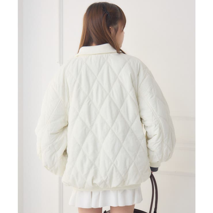 リブカラーキルティングJK | RETRO GIRL | 詳細画像33 