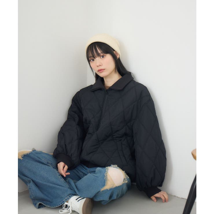 リブカラーキルティングJK | RETRO GIRL | 詳細画像36 