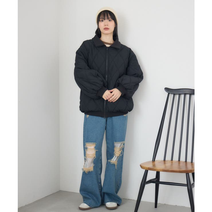 リブカラーキルティングJK | RETRO GIRL | 詳細画像37 