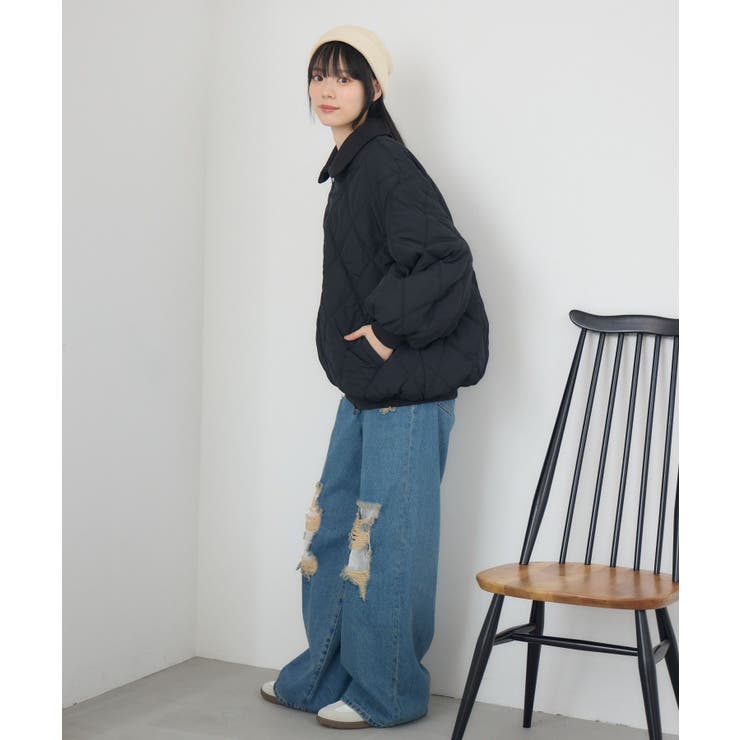 リブカラーキルティングJK | RETRO GIRL | 詳細画像40 