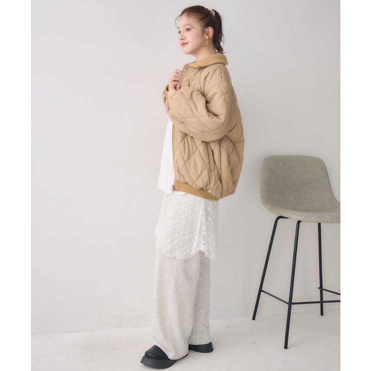 リブカラーキルティングJK | RETRO GIRL | 詳細画像50 