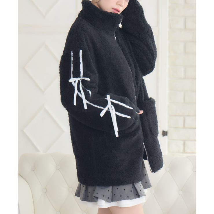 BLK1 | ラインリボンボアBZ | RETRO GIRL