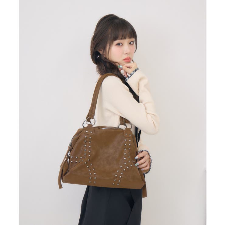 スタッズトートBAG | RETRO GIRL | 詳細画像12 