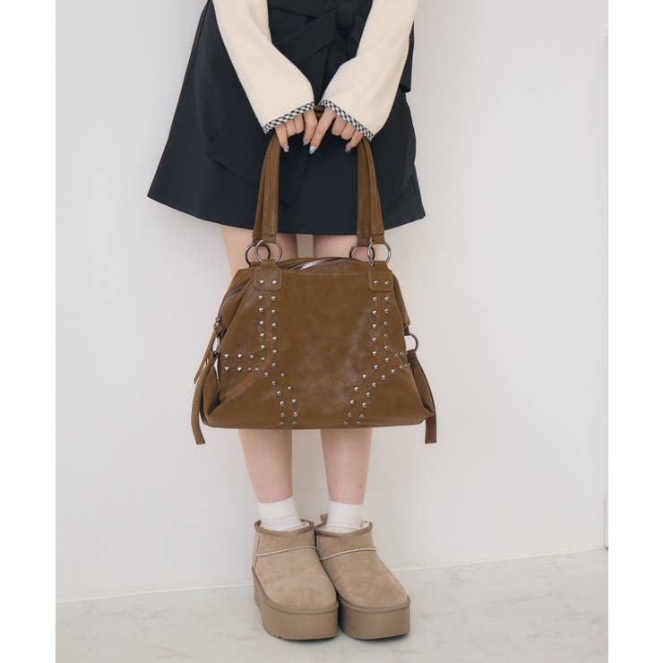 スタッズトートBAG | RETRO GIRL | 詳細画像13 