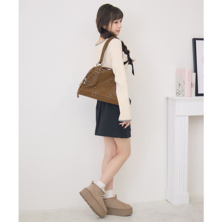 スタッズトートBAG | RETRO GIRL | 詳細画像15 