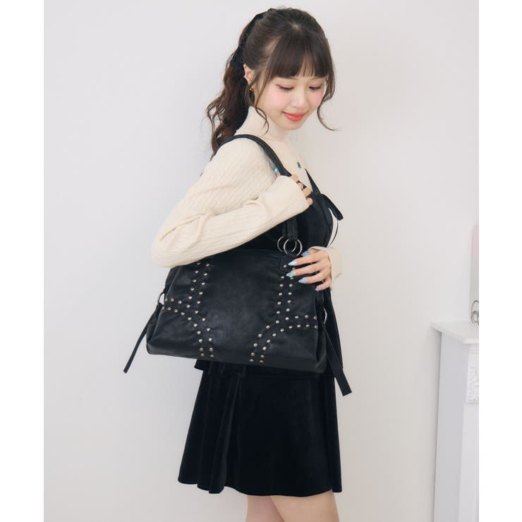 スタッズトートBAG | RETRO GIRL | 詳細画像8 