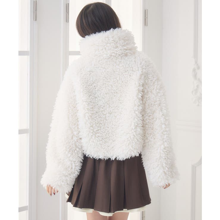 2way襟付FファーJK | RETRO GIRL | 詳細画像10 