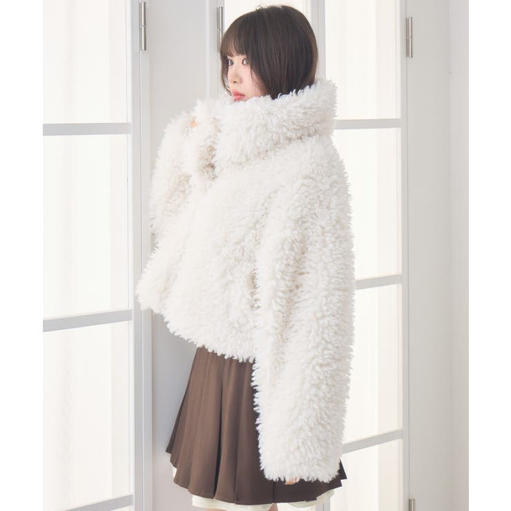 2way襟付FファーJK | RETRO GIRL | 詳細画像11 