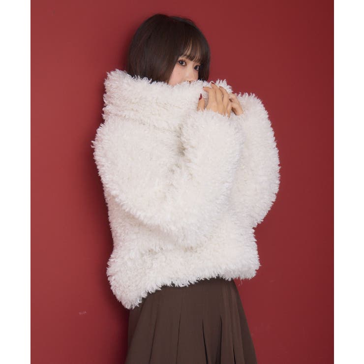 2way襟付FファーJK | RETRO GIRL | 詳細画像12 