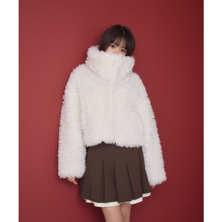 2way襟付FファーJK | RETRO GIRL | 詳細画像13 