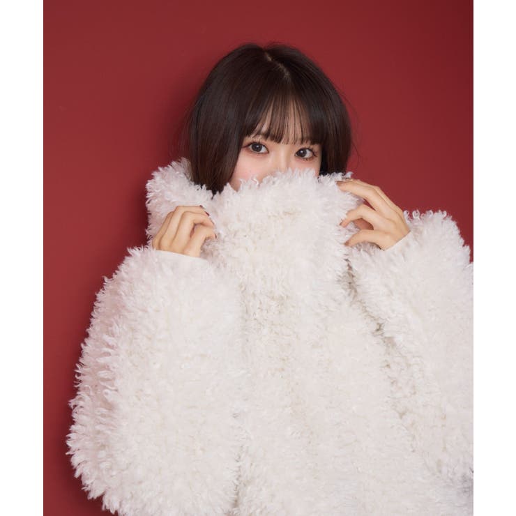 2way襟付FファーJK | RETRO GIRL | 詳細画像14 