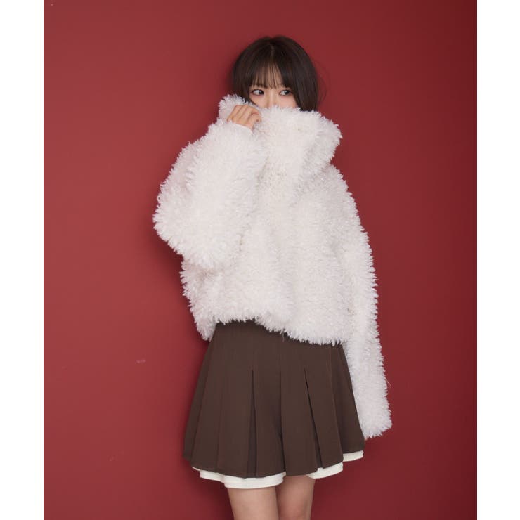 2way襟付FファーJK | RETRO GIRL | 詳細画像15 