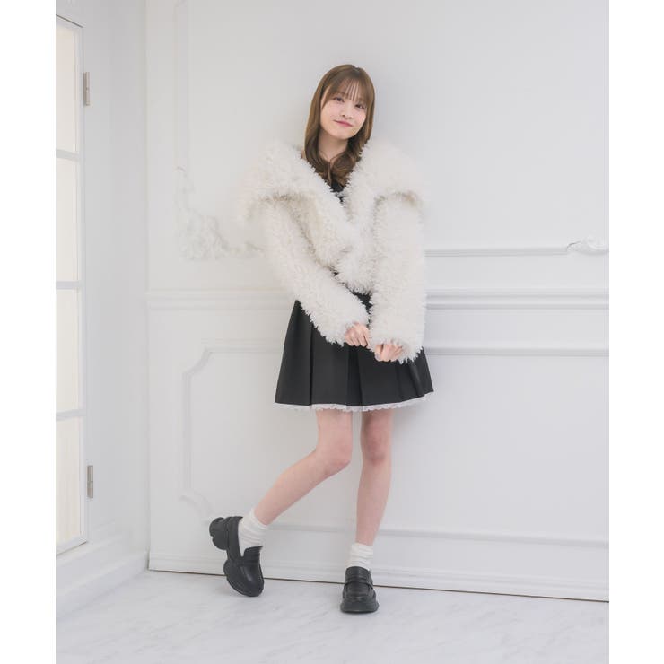 2way襟付FファーJK | RETRO GIRL | 詳細画像16 