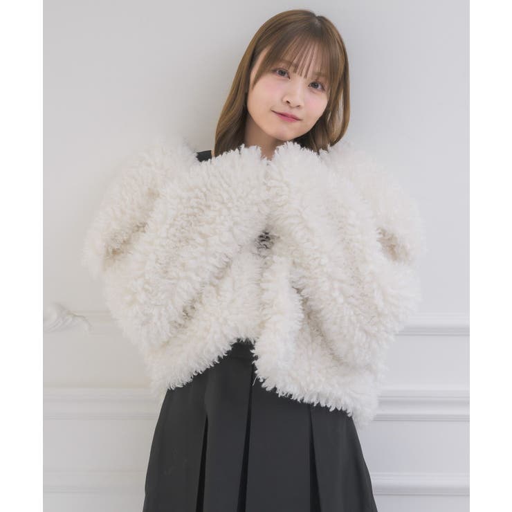 2way襟付FファーJK | RETRO GIRL | 詳細画像19 