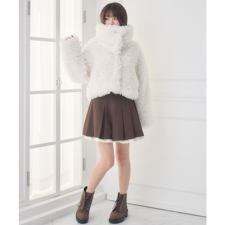 2way襟付FファーJK | RETRO GIRL | 詳細画像2 