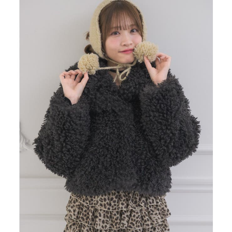 2way襟付FファーJK | RETRO GIRL | 詳細画像20 