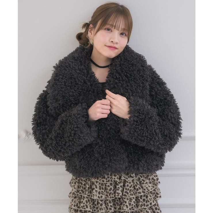 2way襟付FファーJK | RETRO GIRL | 詳細画像26 