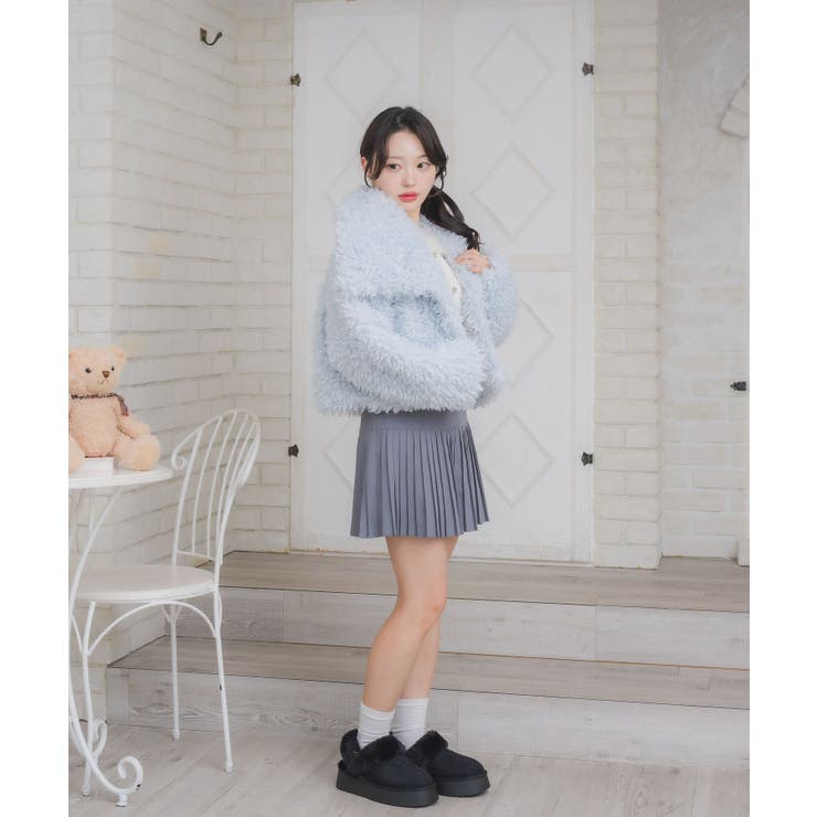 2way襟付FファーJK | RETRO GIRL | 詳細画像31 