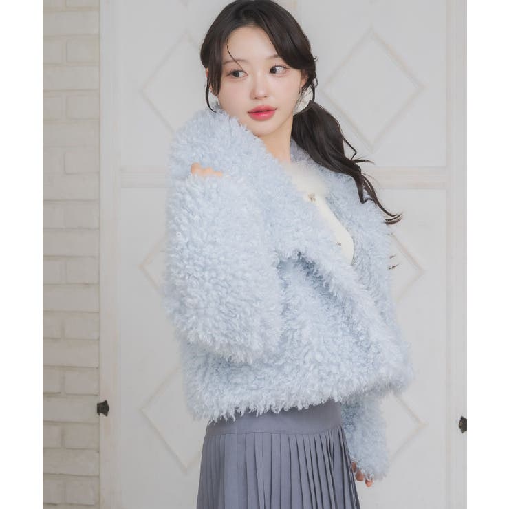 2way襟付FファーJK | RETRO GIRL | 詳細画像35 