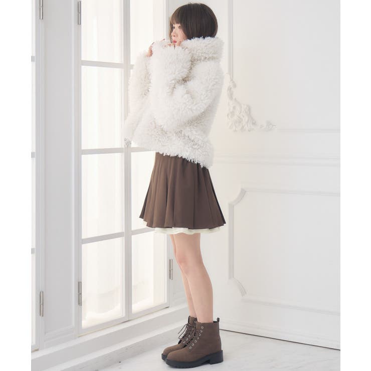 2way襟付FファーJK | RETRO GIRL | 詳細画像5 