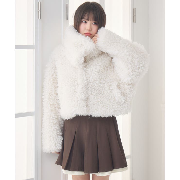 2way襟付FファーJK | RETRO GIRL | 詳細画像7 