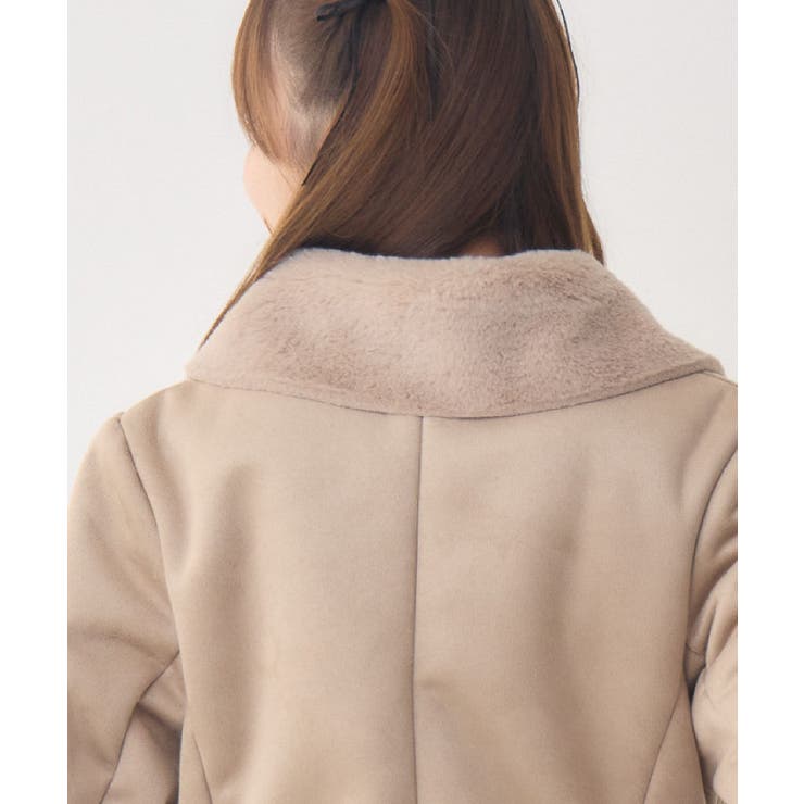Fファー襟スエードコート | RETRO GIRL | 詳細画像31 