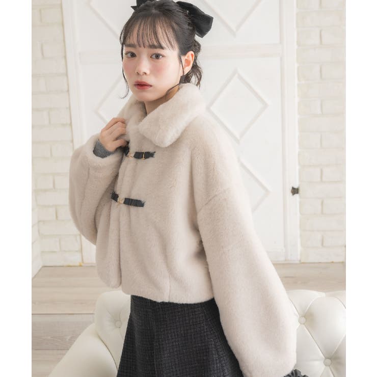 FファーリボンバックルJK | RETRO GIRL | 詳細画像23 