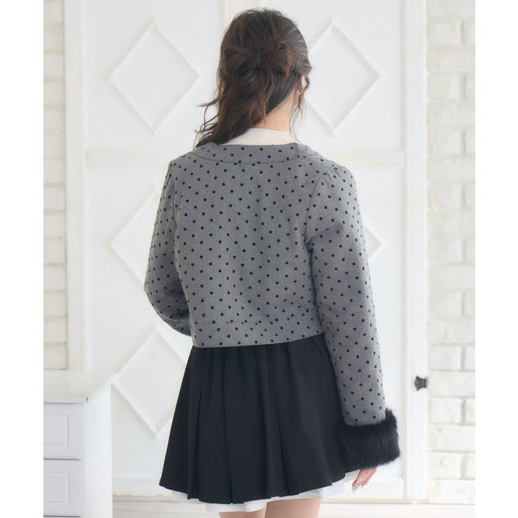 ファー付中綿リボンJK | RETRO GIRL | 詳細画像11 