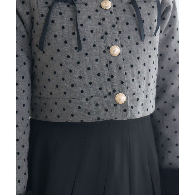 ファー付中綿リボンJK | RETRO GIRL | 詳細画像24 