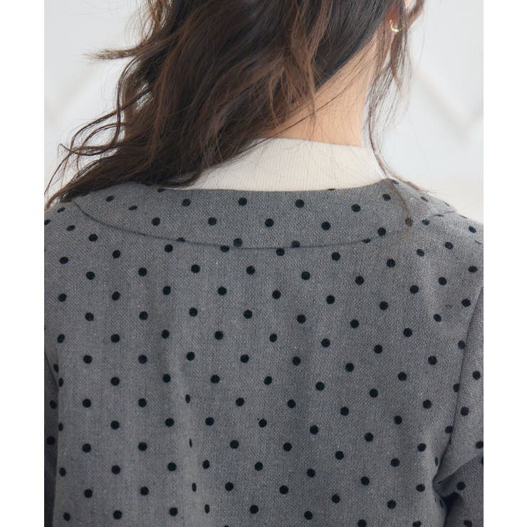 ファー付中綿リボンJK | RETRO GIRL | 詳細画像30 