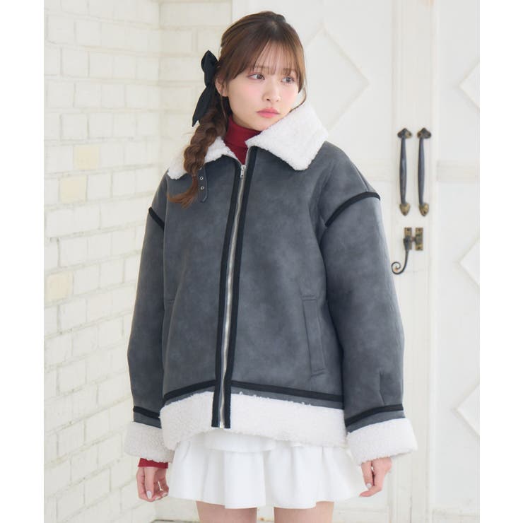 ボア襟ムートンJK | RETRO GIRL | 詳細画像16 