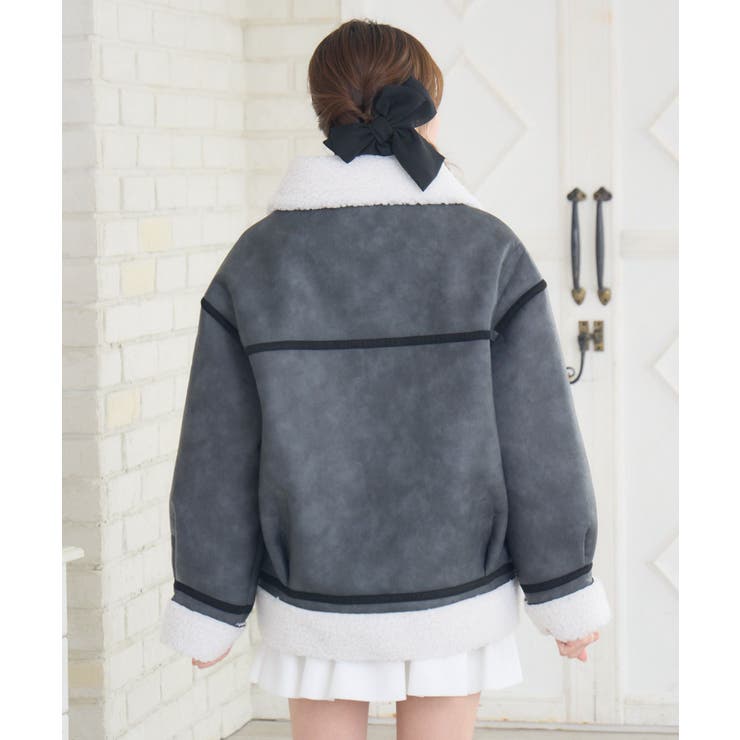 ボア襟ムートンJK | RETRO GIRL | 詳細画像19 