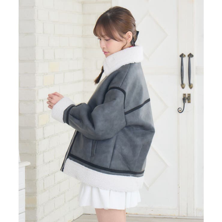 ボア襟ムートンJK | RETRO GIRL | 詳細画像20 