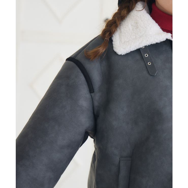 ボア襟ムートンJK | RETRO GIRL | 詳細画像24 