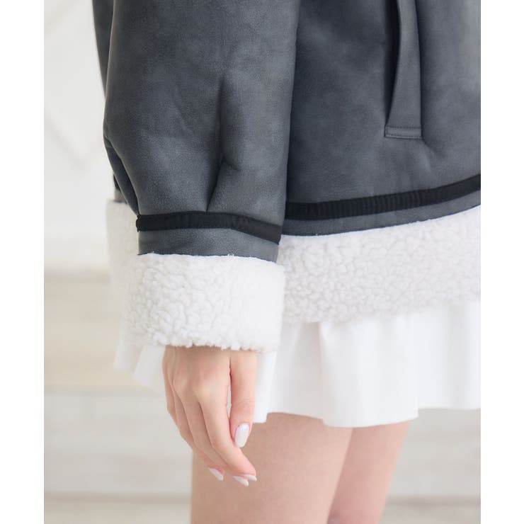 ボア襟ムートンJK | RETRO GIRL | 詳細画像26 