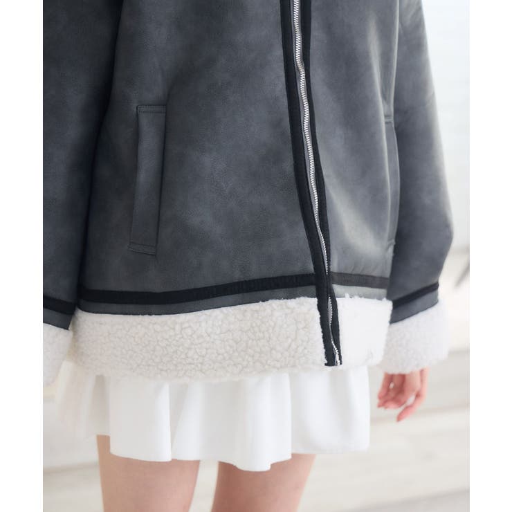 ボア襟ムートンJK | RETRO GIRL | 詳細画像27 