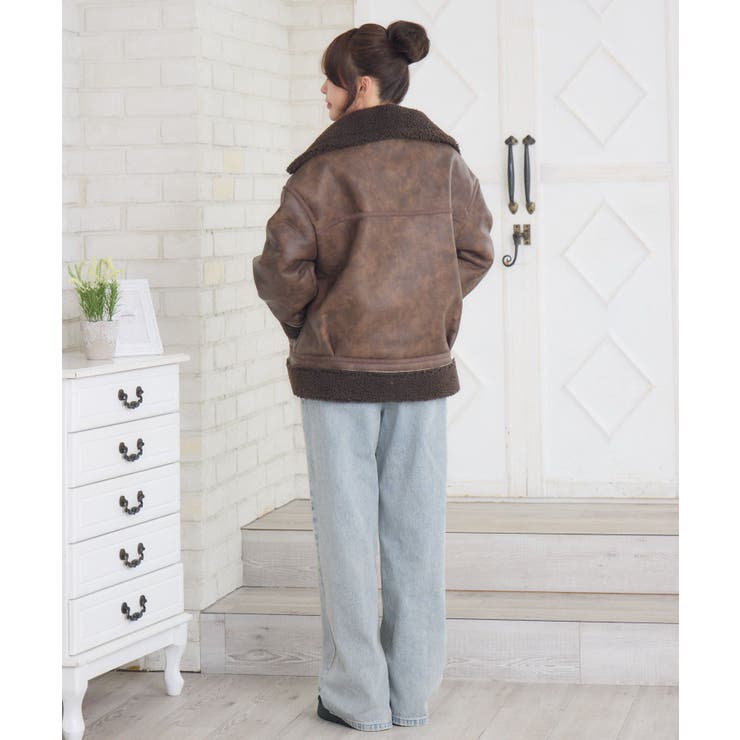 ボア襟ムートンJK | RETRO GIRL | 詳細画像6 