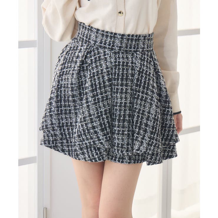 ラメツイードミニSK | RETRO GIRL | 詳細画像1 