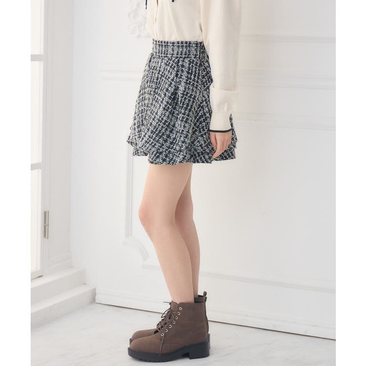 ラメツイードミニSK | RETRO GIRL | 詳細画像10 