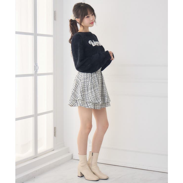 ラメツイードミニSK | RETRO GIRL | 詳細画像13 