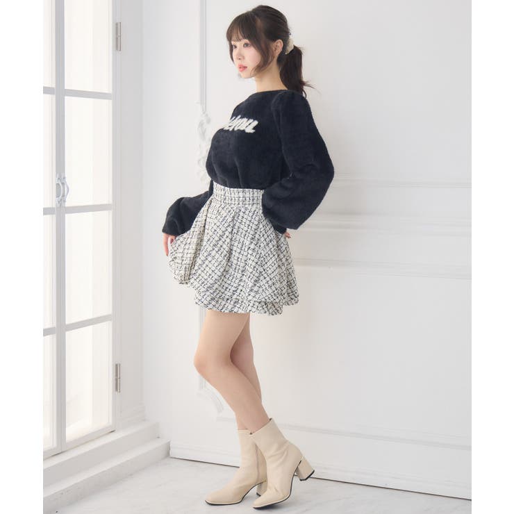 ラメツイードミニSK | RETRO GIRL | 詳細画像15 