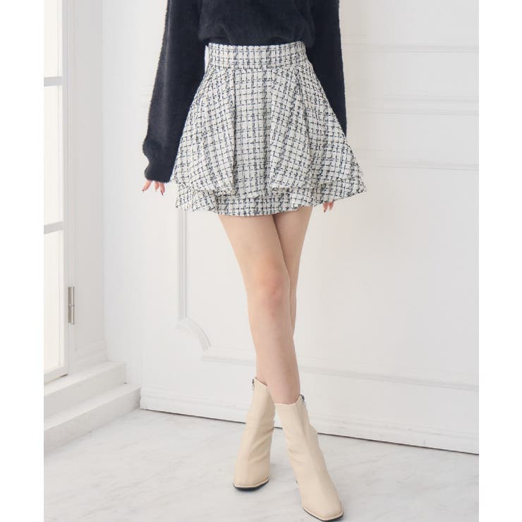 ラメツイードミニSK | RETRO GIRL | 詳細画像16 