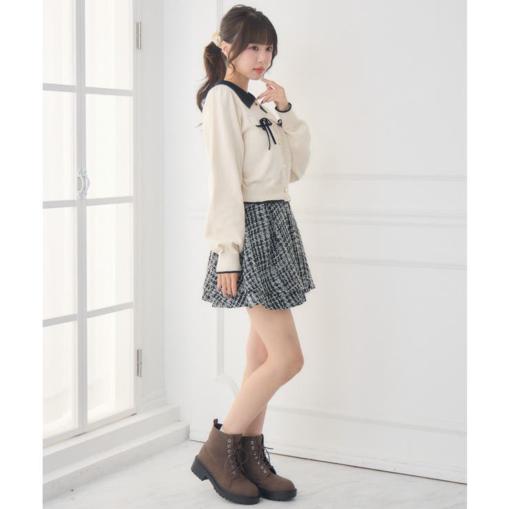 ラメツイードミニSK | RETRO GIRL | 詳細画像4 