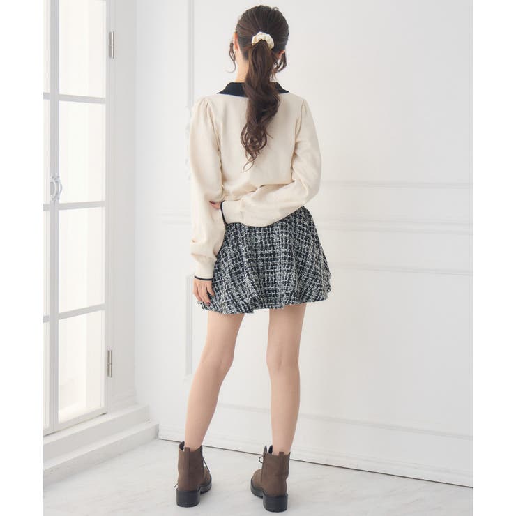 ラメツイードミニSK | RETRO GIRL | 詳細画像5 