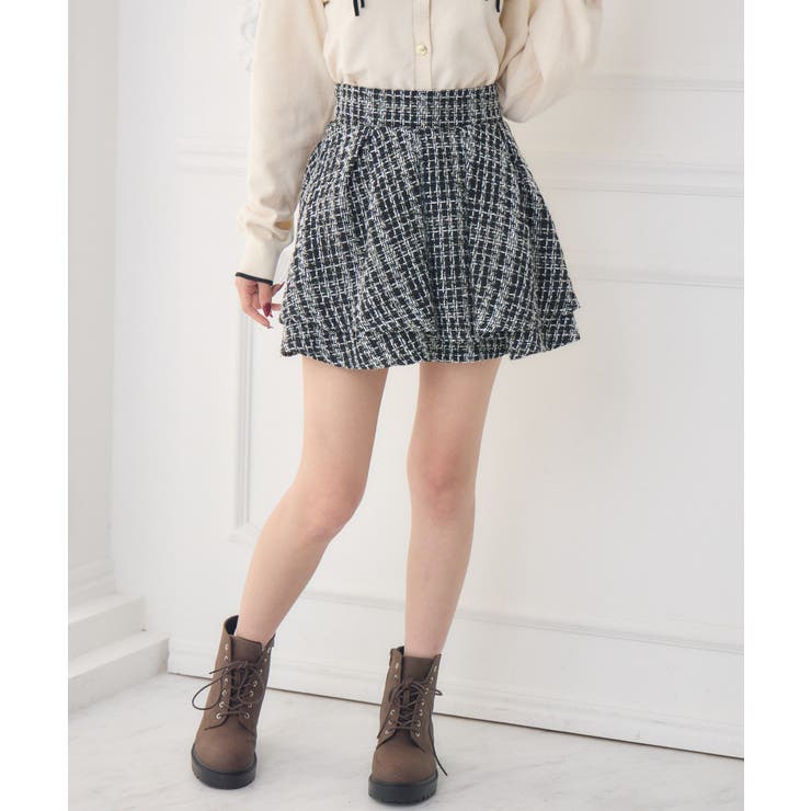 ラメツイードミニSK | RETRO GIRL | 詳細画像8 