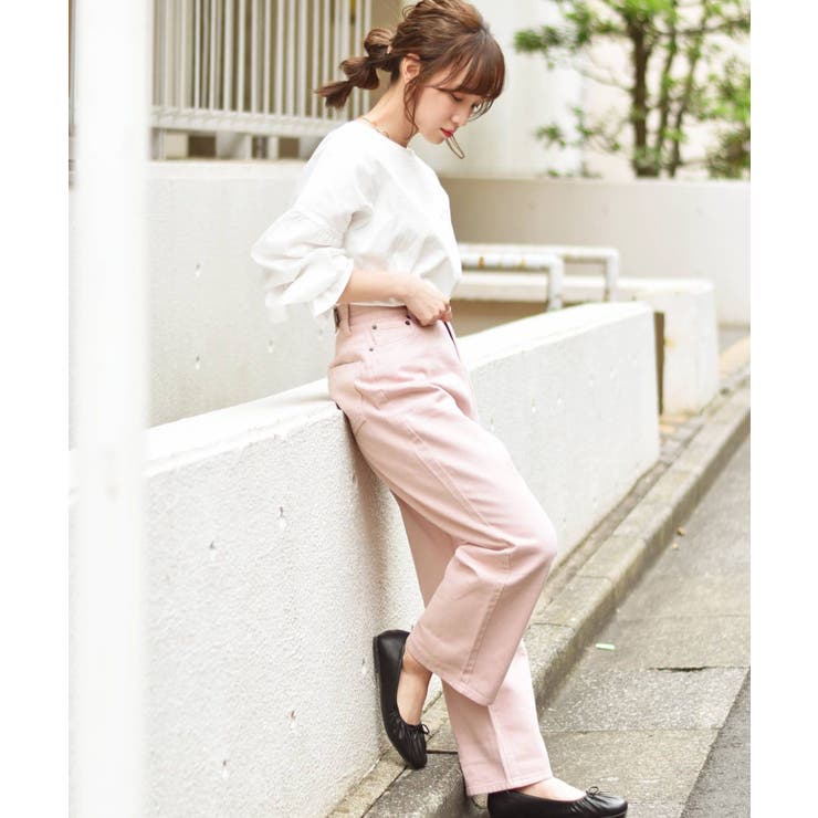 H/Wストレートパンツ | RETRO GIRL | 詳細画像13 