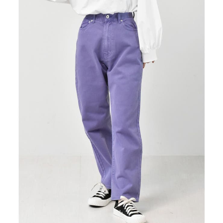 PPL3 | H/Wストレートパンツ | RETRO GIRL