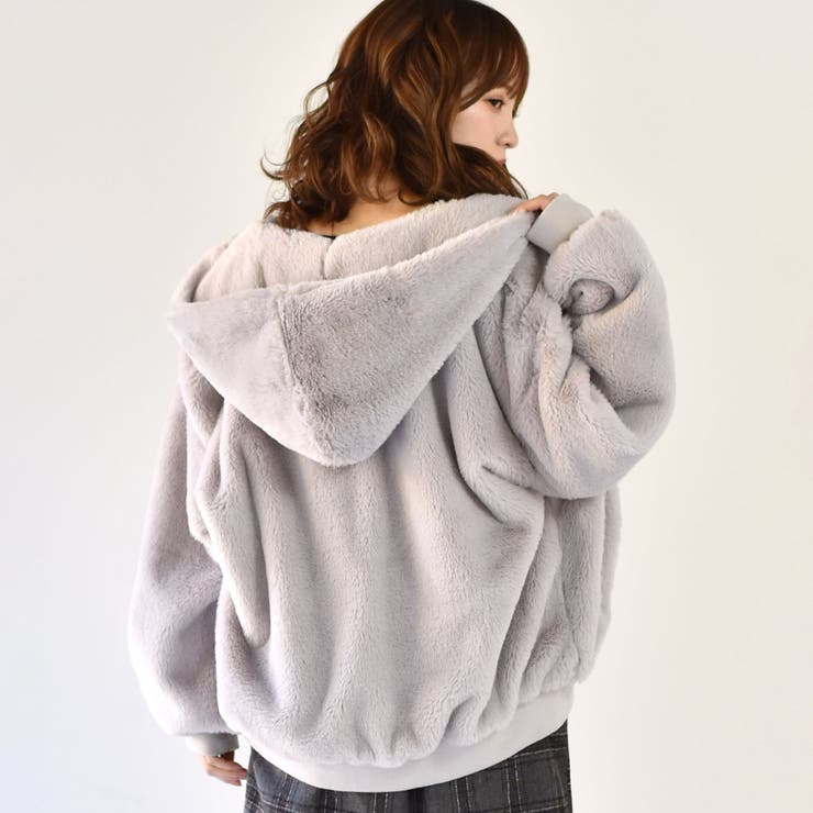 ◇Emsexcite◇ フェイクファーパーカーBZ[品番：RTGW0002389]｜RETRO