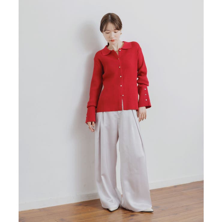 リブニットカーデ | RETRO GIRL | 詳細画像10 