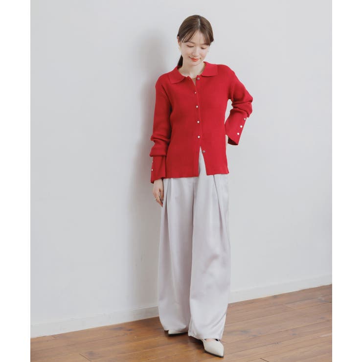 リブニットカーデ | RETRO GIRL | 詳細画像11 